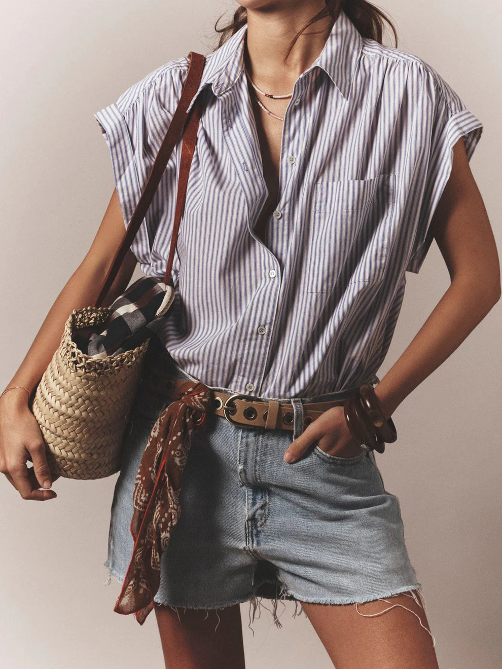 Blue Aggie Lexi Shirt
