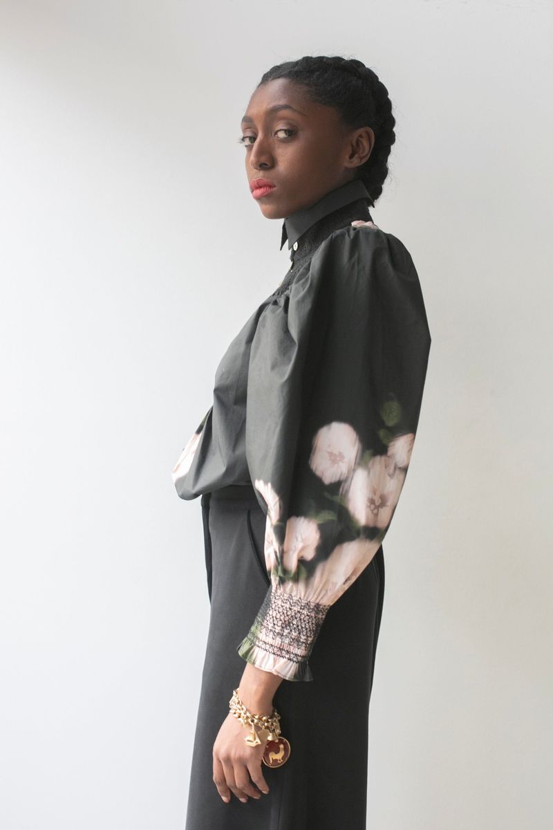 Smocked Shirt