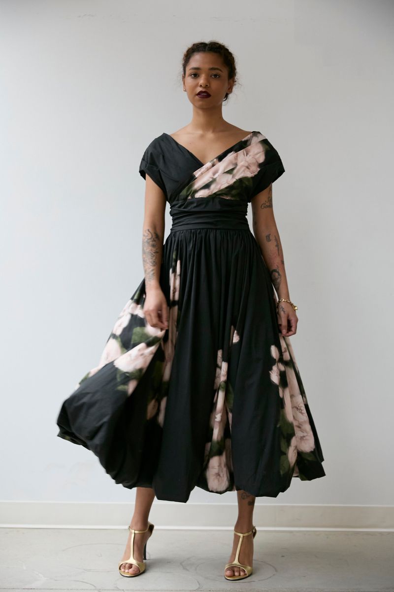 Fichu Dress
