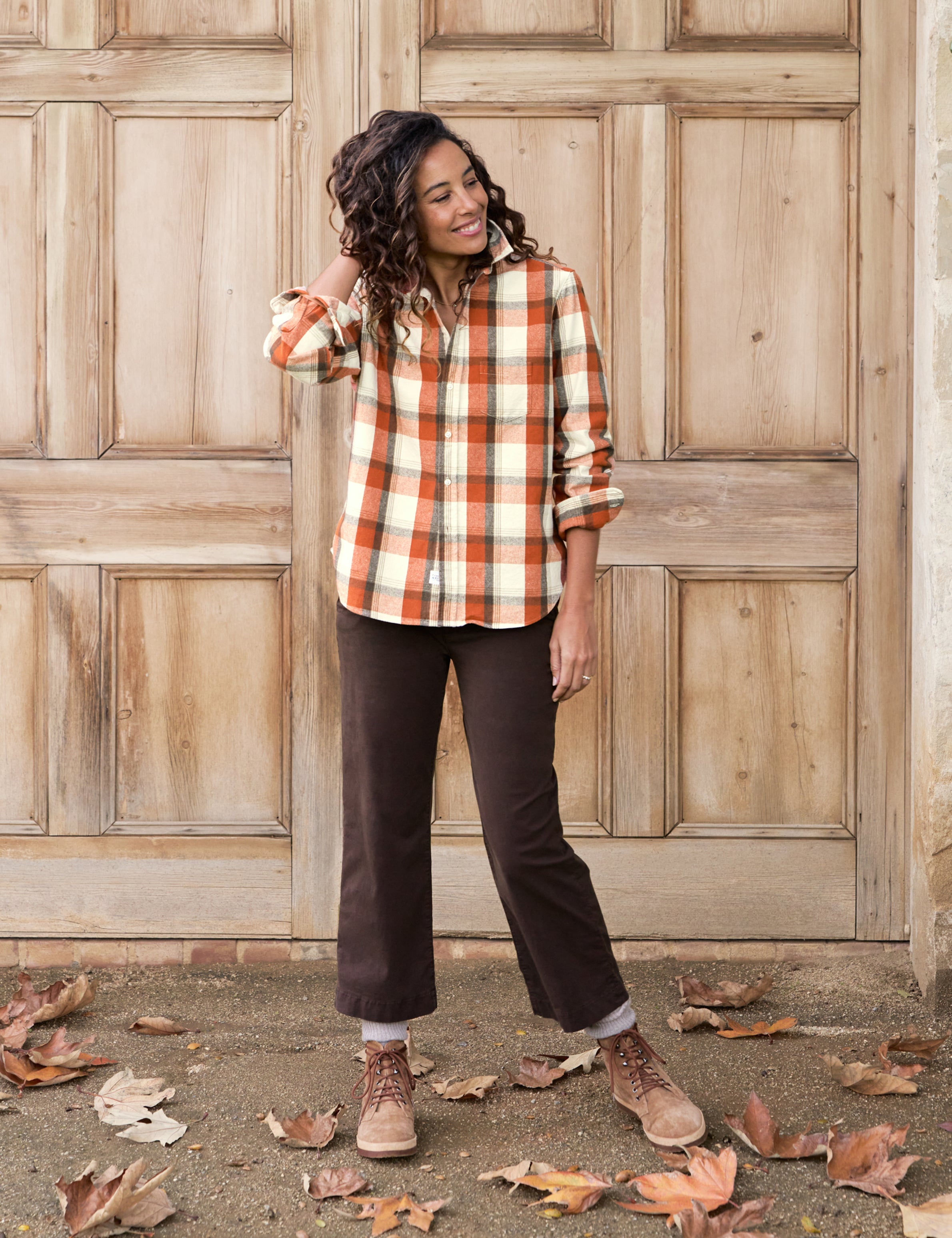 The Italian Wide Leg Chino