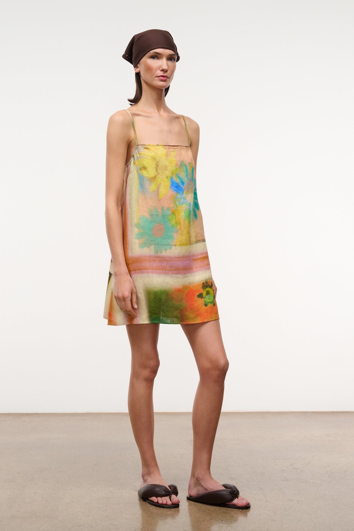 Laura Linen Mini Dress