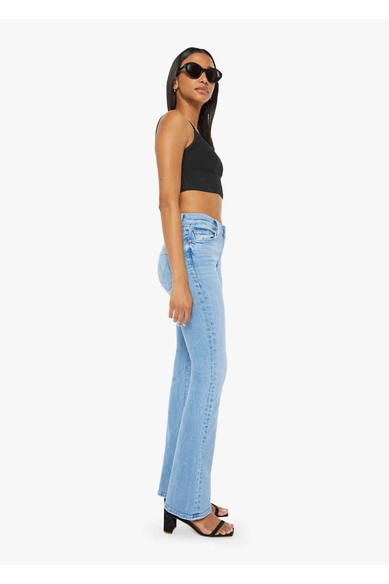 The Weekender Mid Rise Flared Jeans