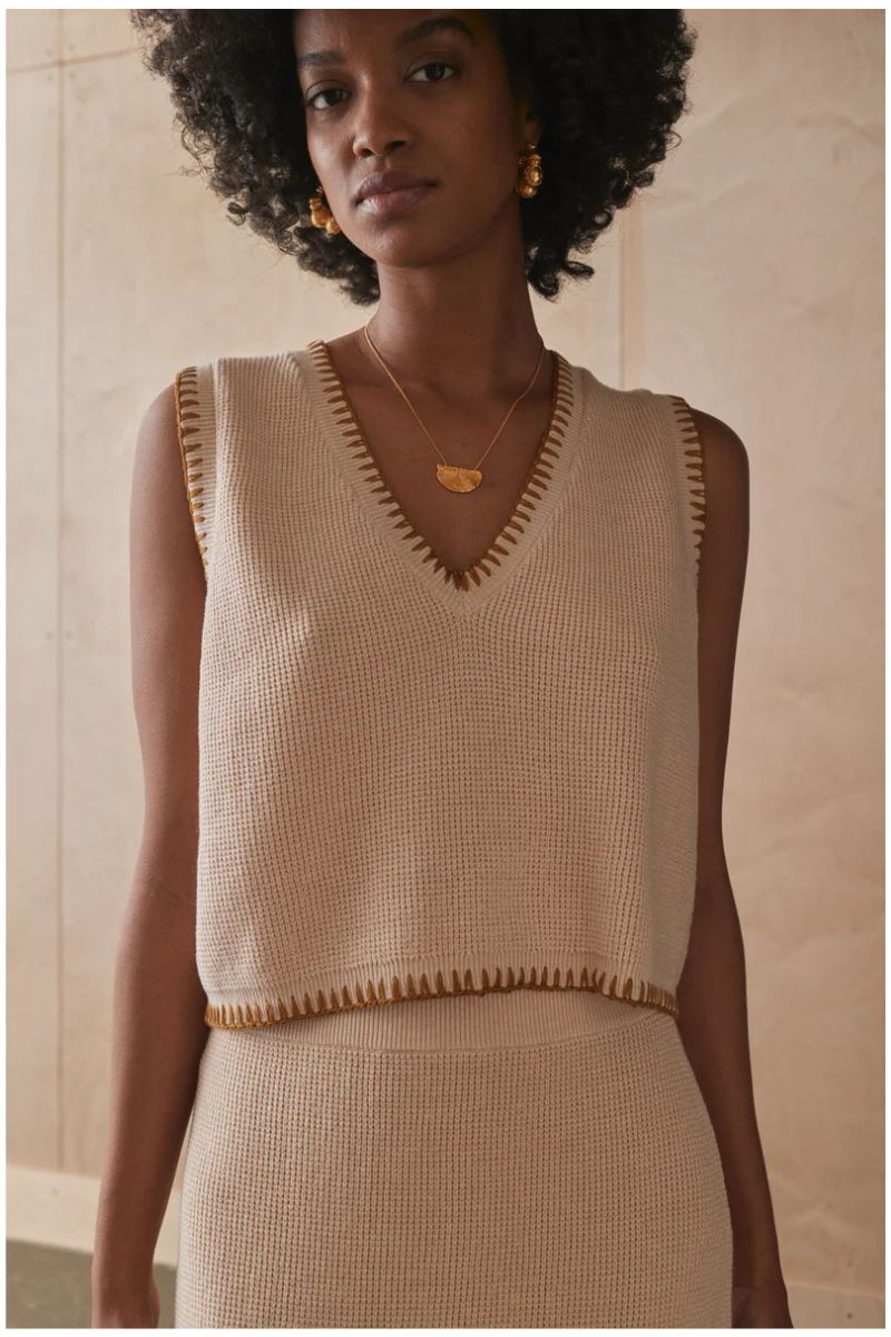 The Bronwynne Knit Vest