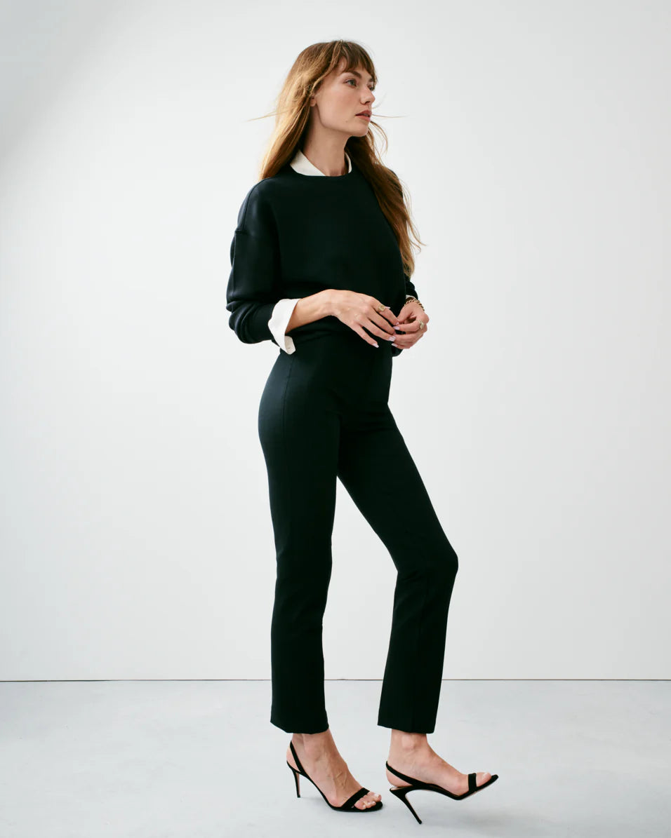 Perfect Fit Ponte Slim Straight Pant