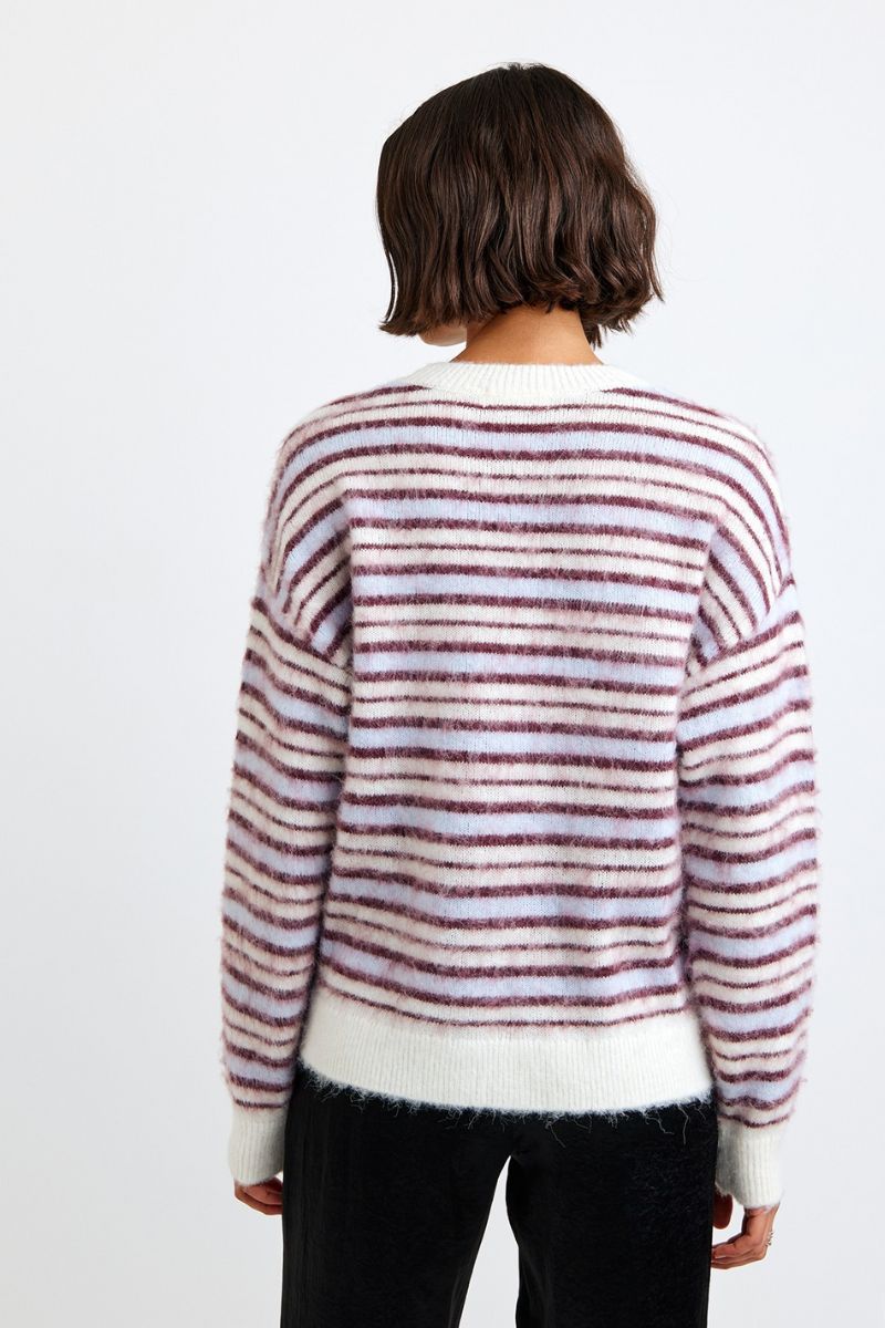 Striped Crew Neck Sweater