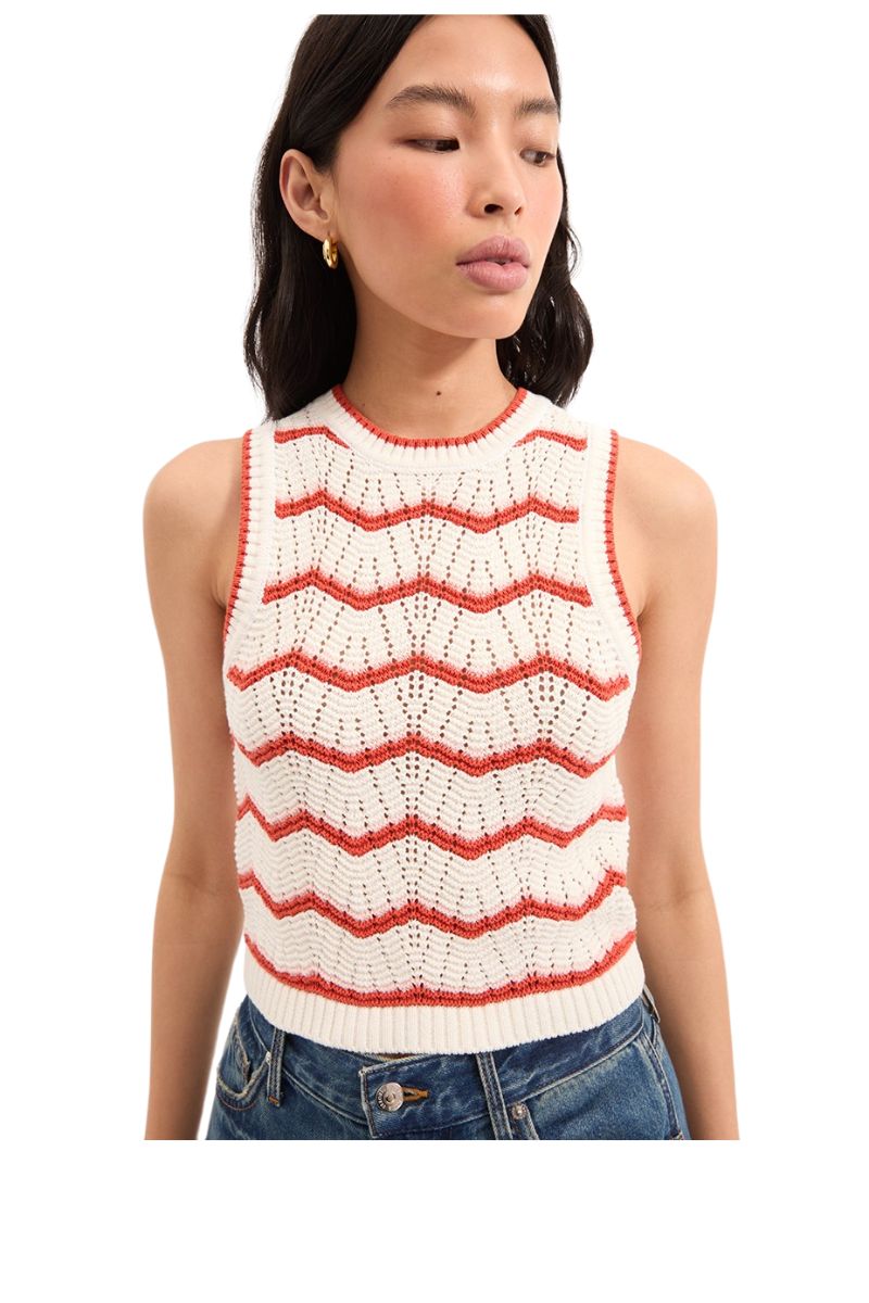 Cropped Jerrel Knit Tank