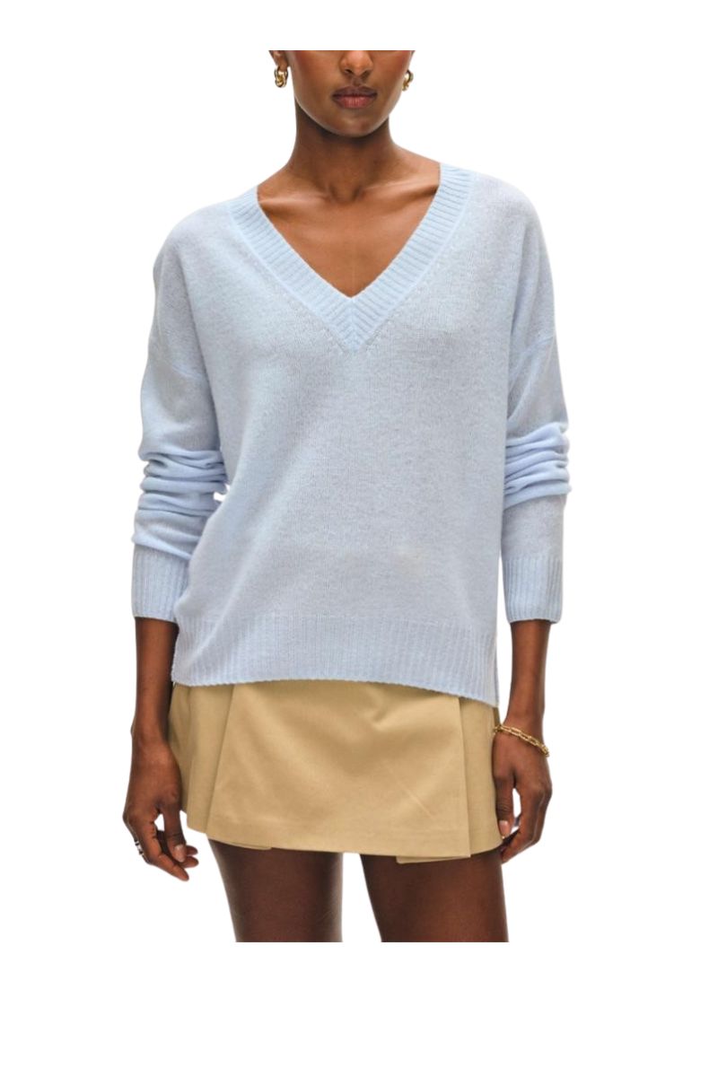 Cashmere Featherweight V-Neck