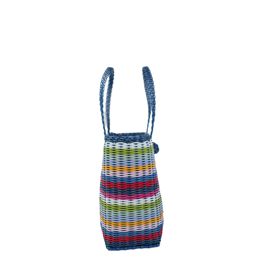 Extra Small, Lined Paper Stripe in Bright Multi-Colors SS25