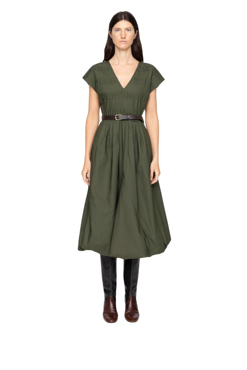 Sullivan Sportswear Belted Bubble Dress