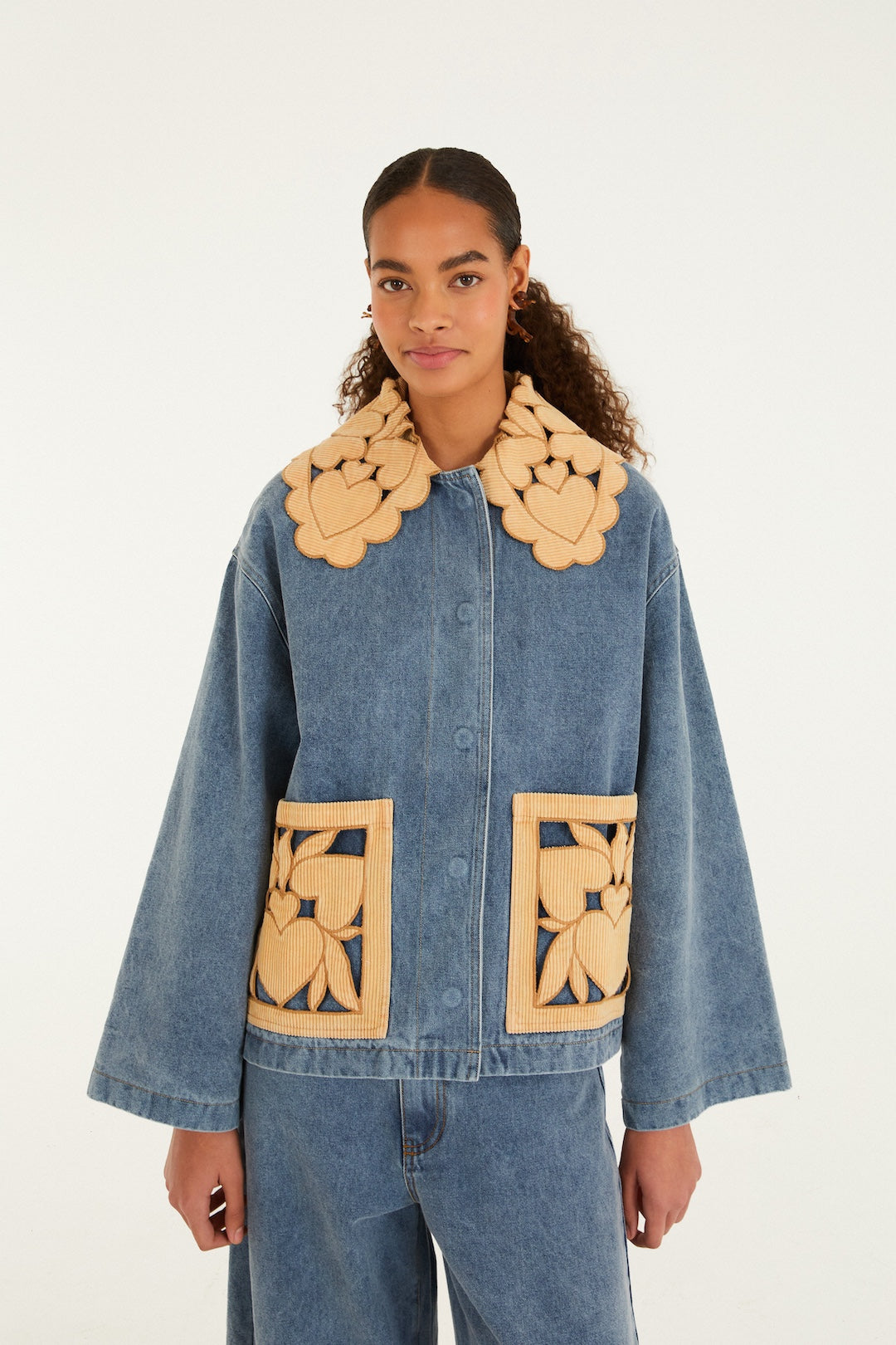 BLUE RICHELIEU DENIM BARN JACKET