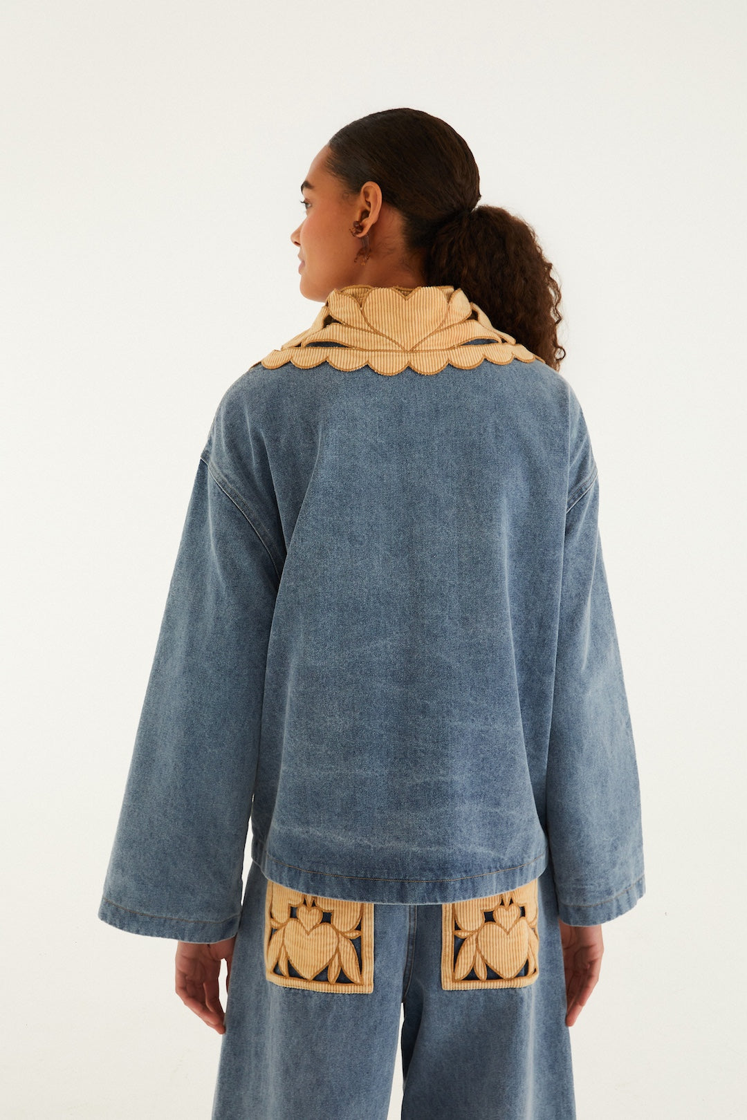 BLUE RICHELIEU DENIM BARN JACKET