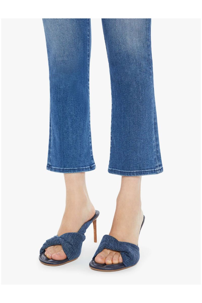 The Outsider Cropped Flared Ankle Jeans