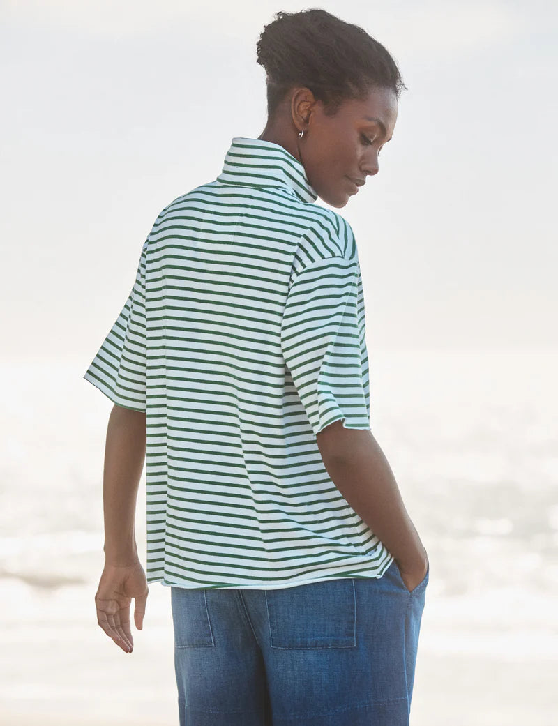 Patty Short-Sleeve Popover Henley