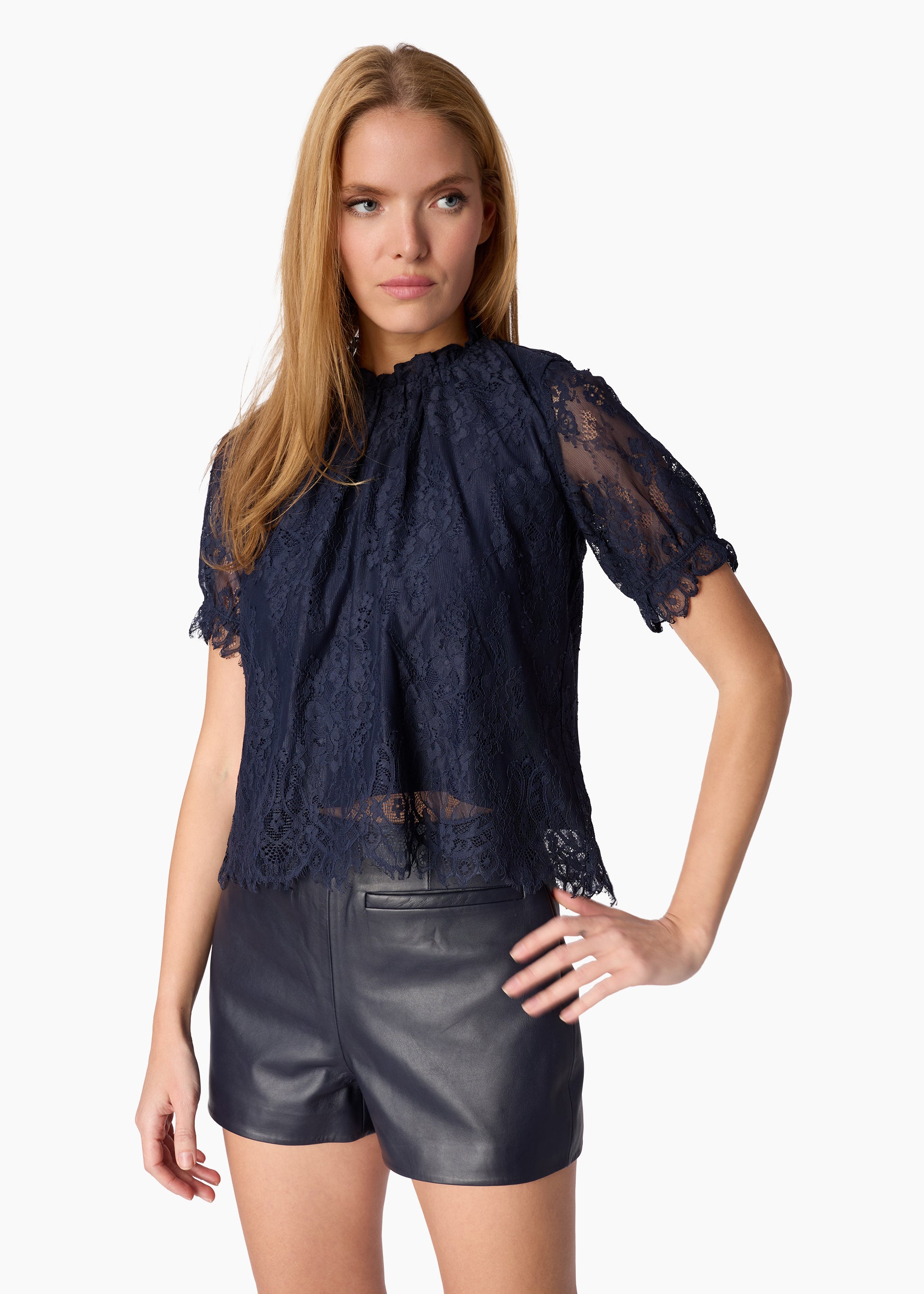 Geraldine Lace Top