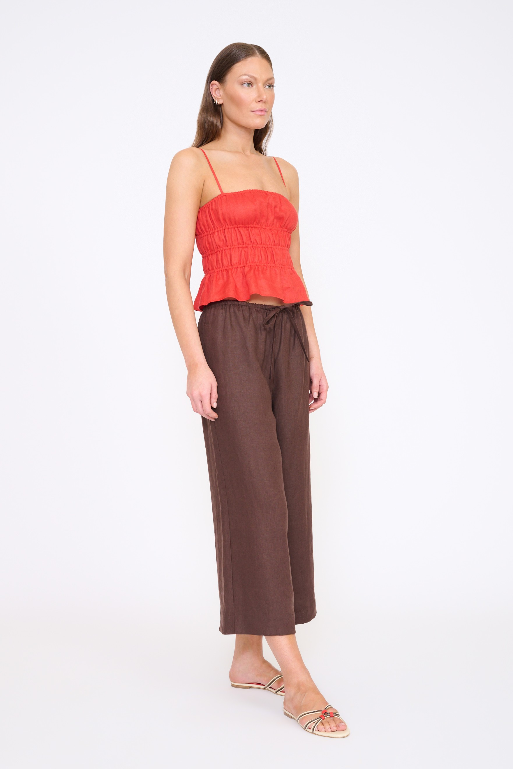 Ayla Linen Tank