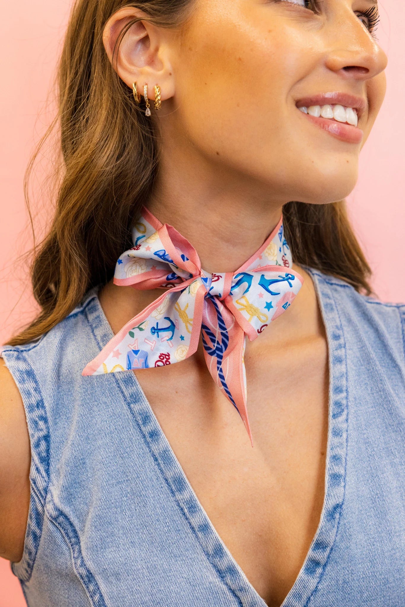 Delta Gamma Twilly Scarf