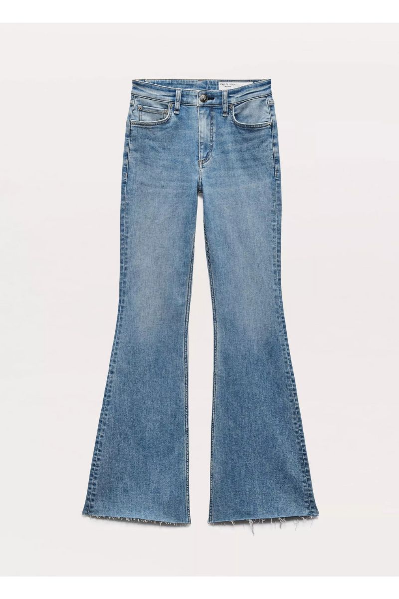 Flexi Dahlia Mid-Rise Flare Jeans