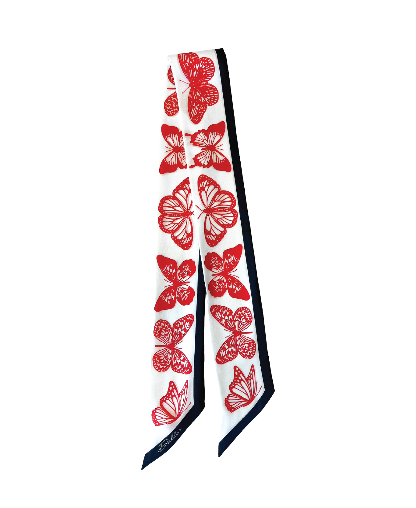 The Mariposa Twilly in Red & Black