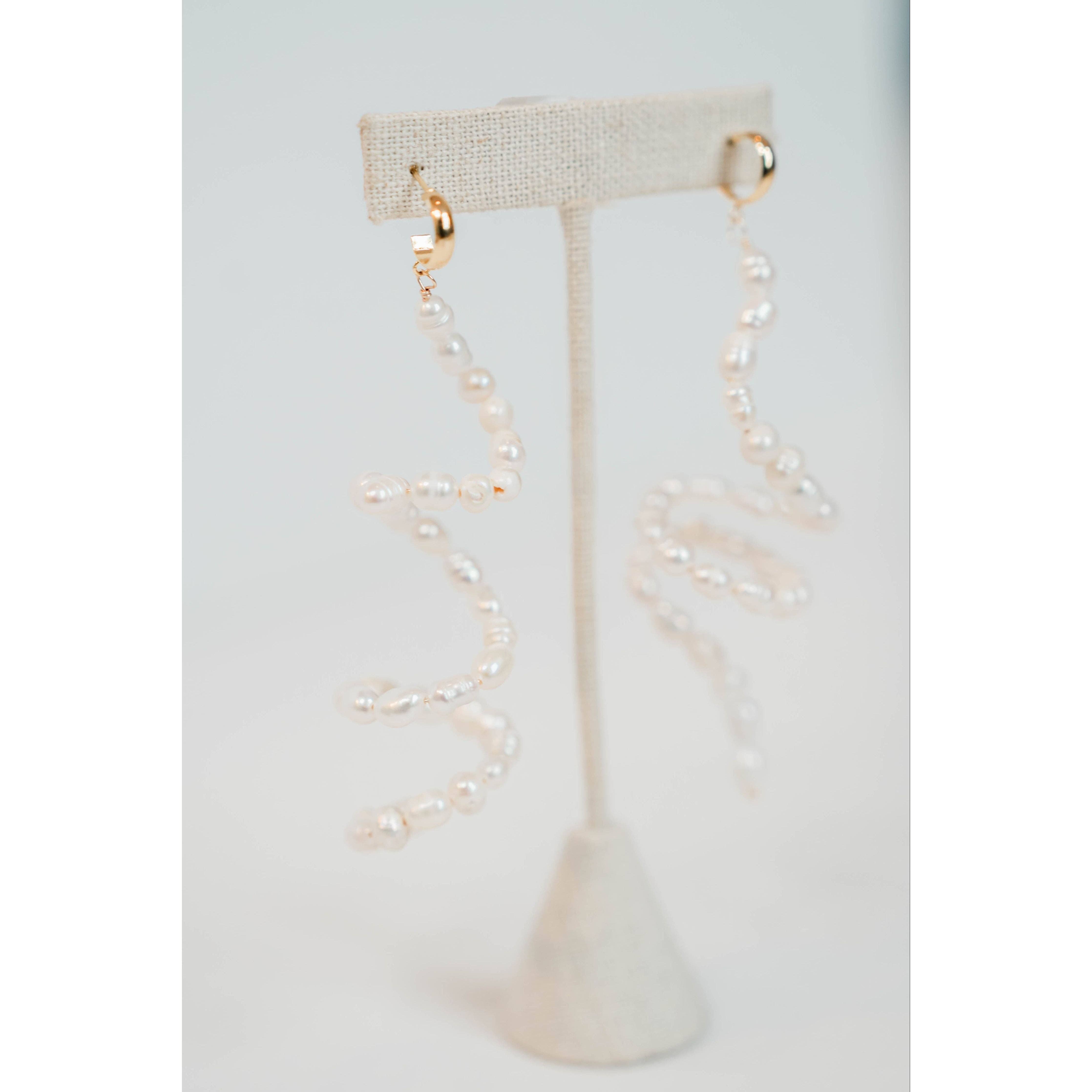 Shapable Pearl Earrings