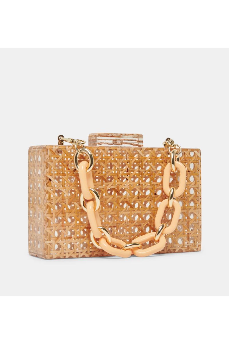 Cane Clutch Handbag