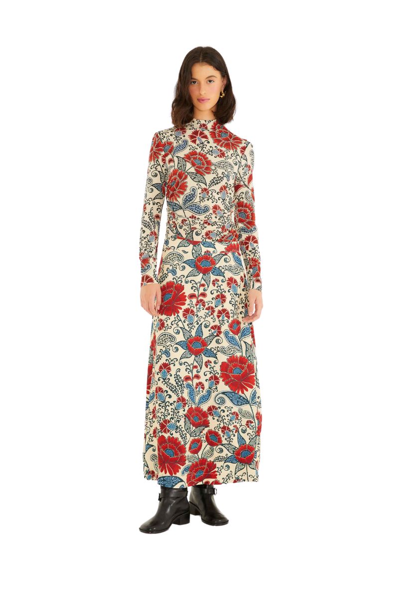 Francesca Sand Maxi Skirt