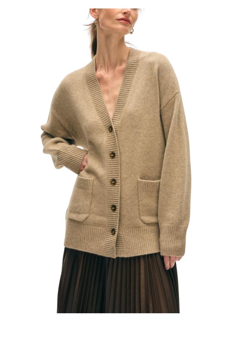 Cashmere Luxe Pocket Cardigan