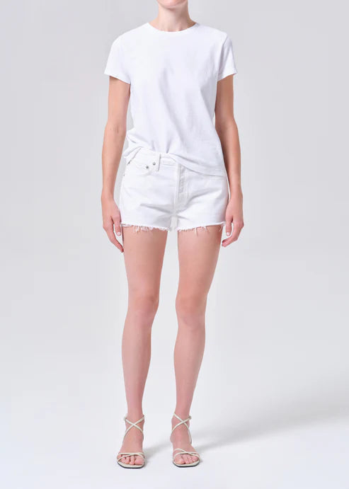 Parker Vintage Cut Off Short in Marshmallow