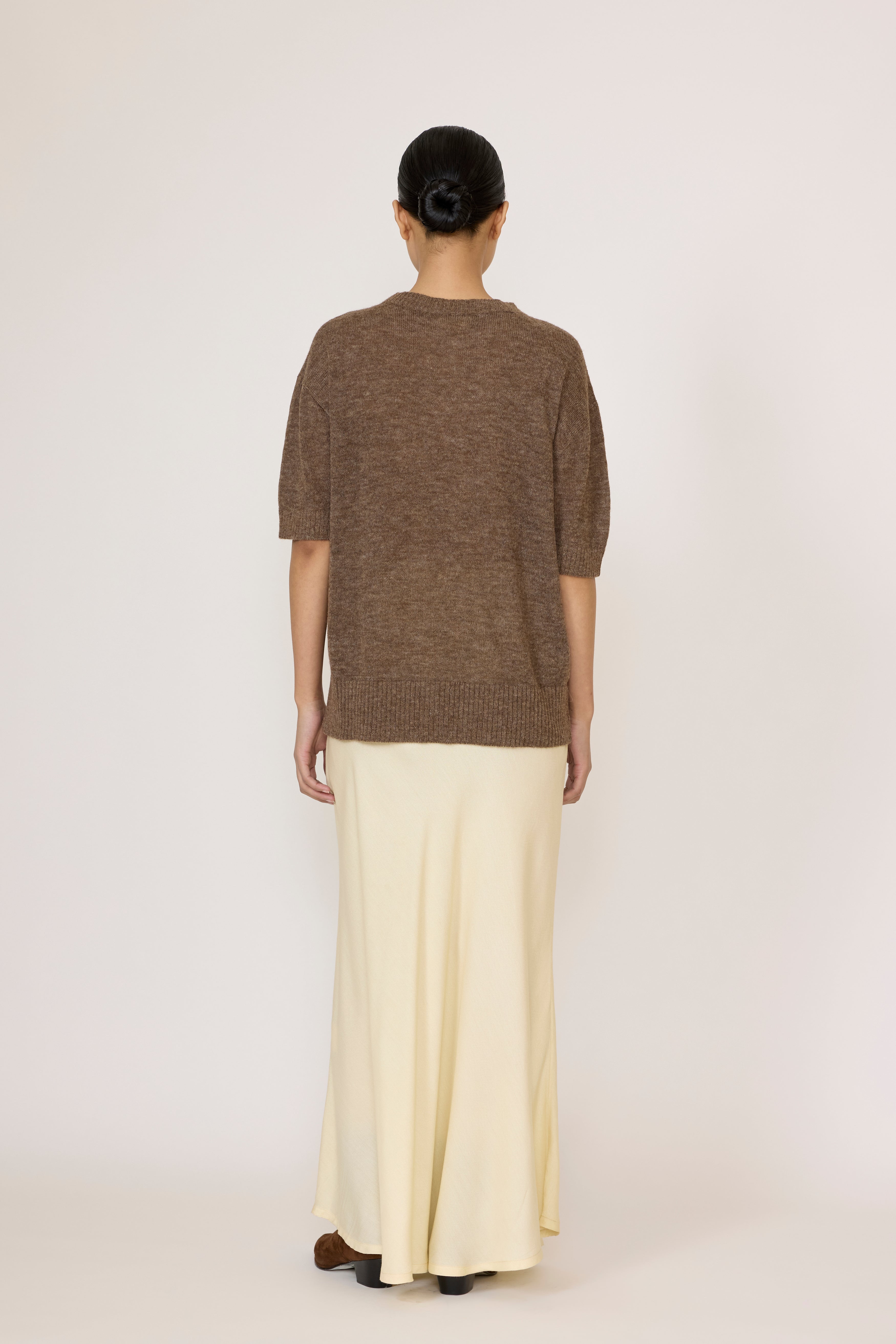 Oversized Sweater Tee - Acorn