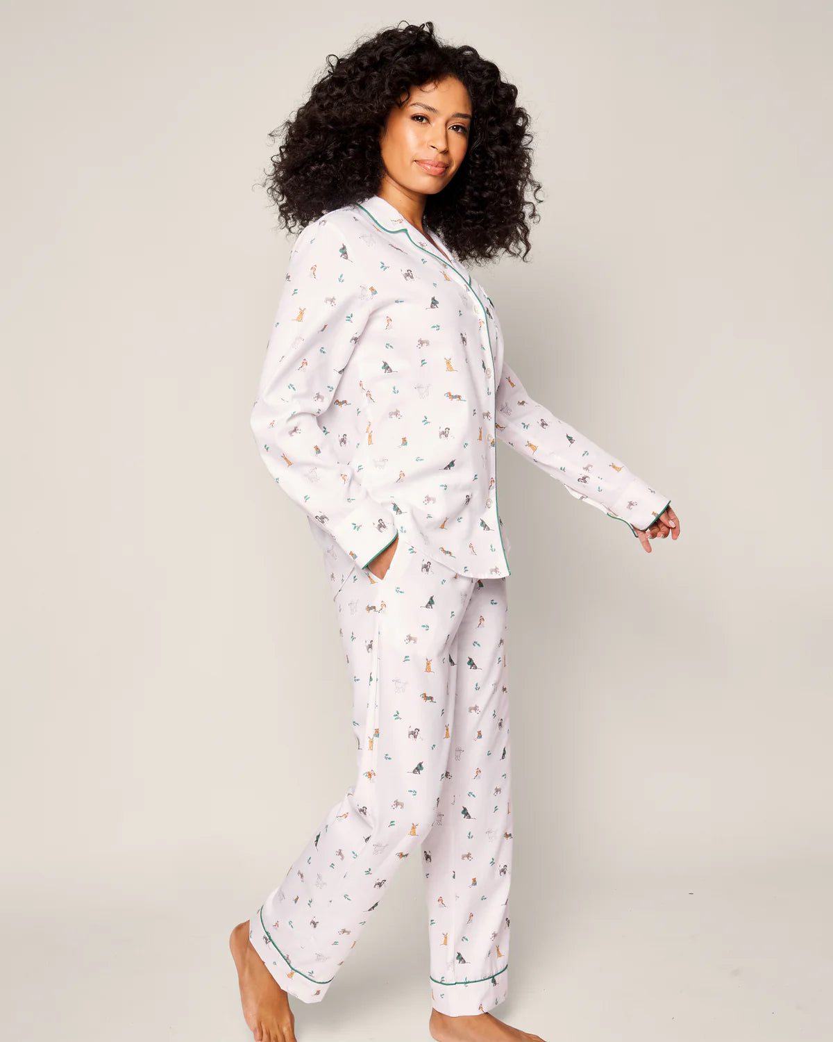 Women's Twill Pajama Set