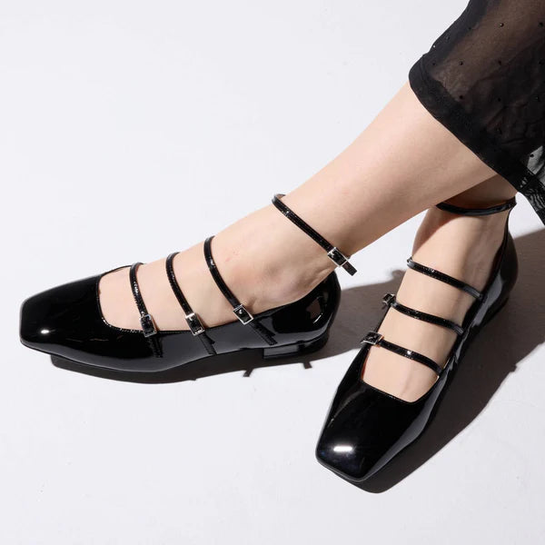 Aurora Patent Leather Ballet Shoes