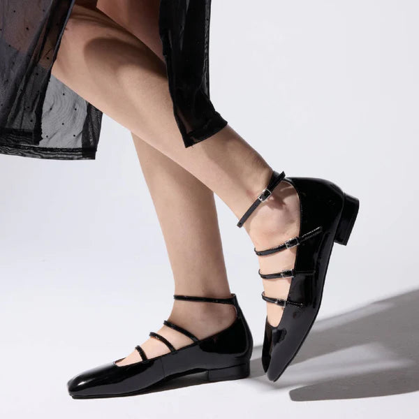 Aurora Patent Leather Ballet Shoes