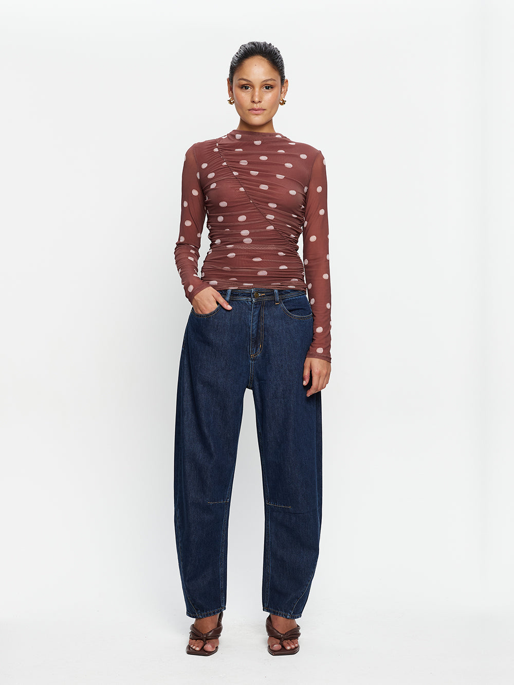 Edie Mesh Top