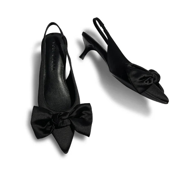 Elise Satin Shoes