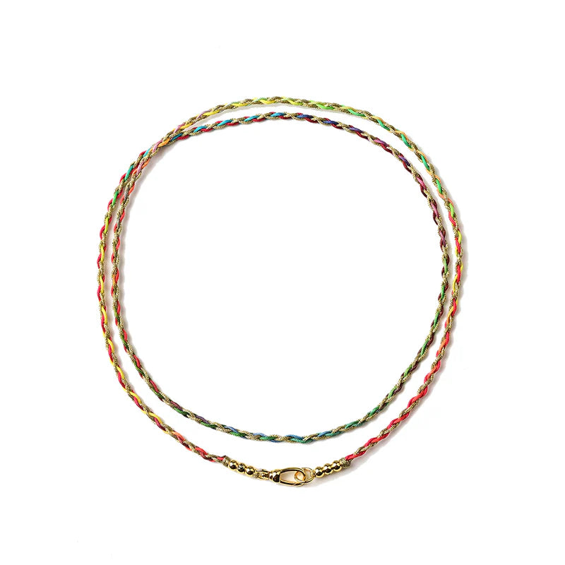 Hart - Rainbow Twist Cord Necklace