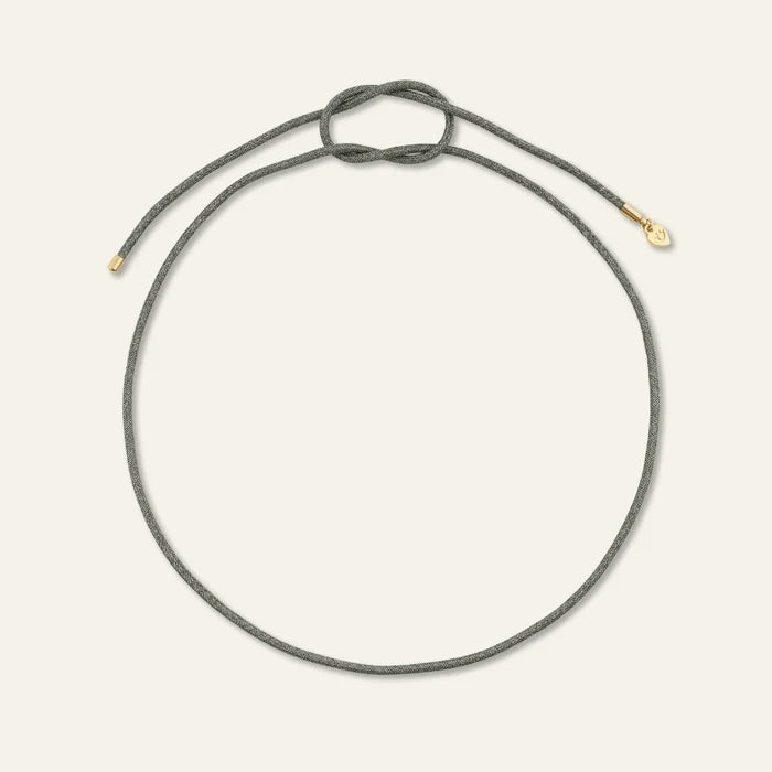 Green Lurex Necklace Cord