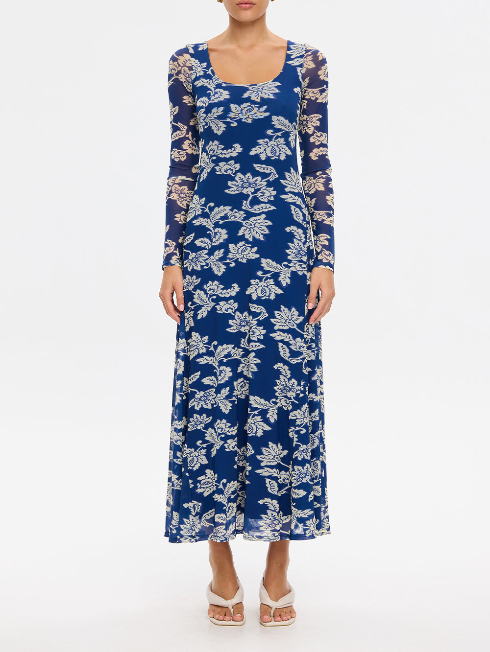 Linda Mesh Maxi Dress