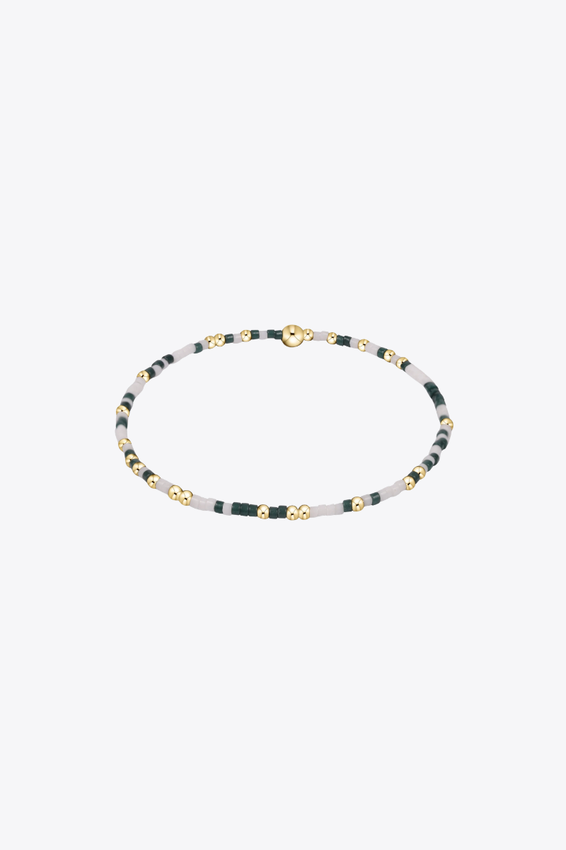 Gameday Hope Unwritten Bracelet - Dark Green White