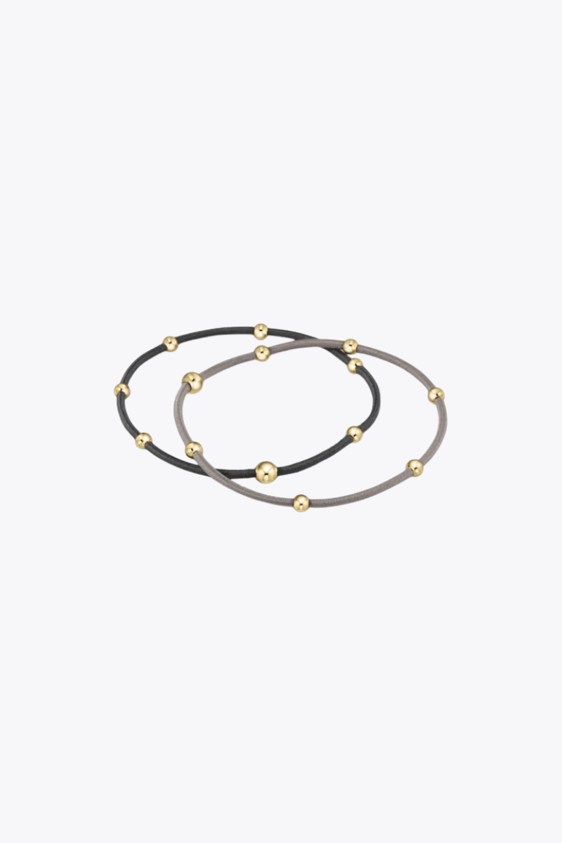 "e"ssentials Holy Smokes Hair Tie Set