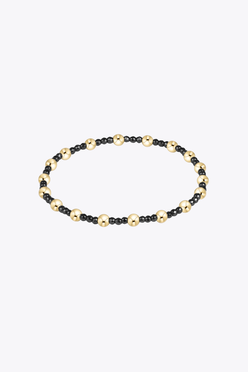 Sincerity Faceted Hematite 2mm Bracelet