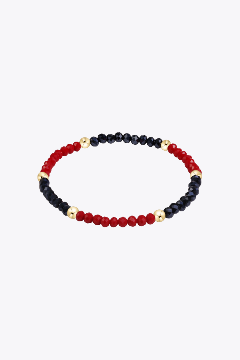 Gameday Flirty Presence Bracelet - Red Black