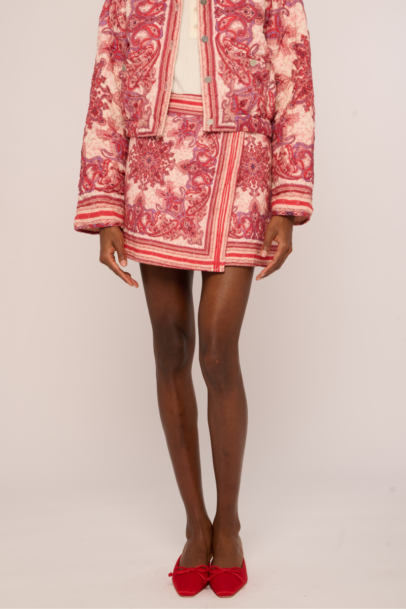 Melanie Quilted Skirt