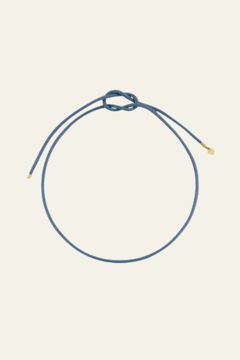 Slate Blue Necklace Cord