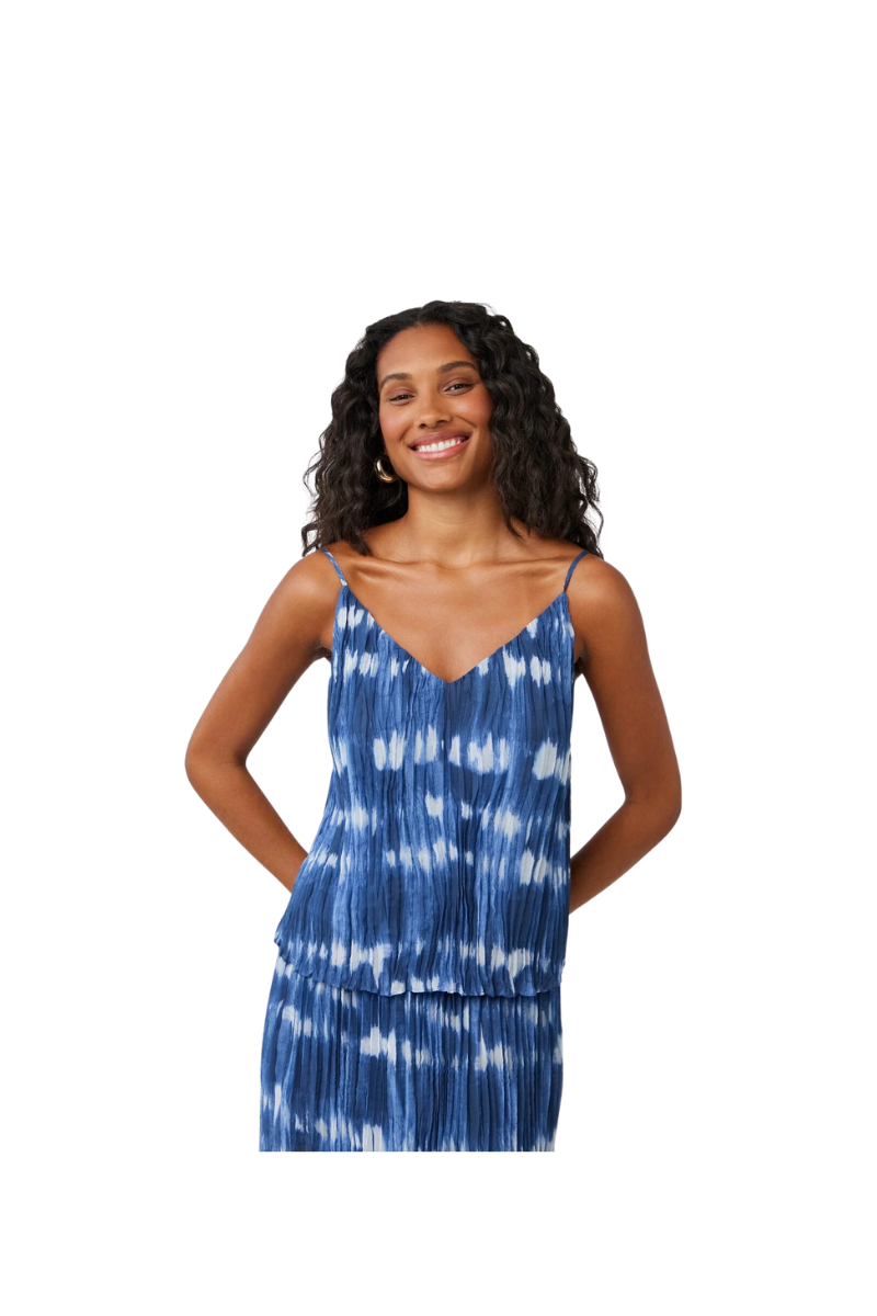 Sunburst Pleated Cami