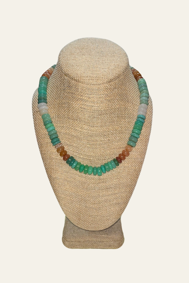 Green Chrysoprase Necklace