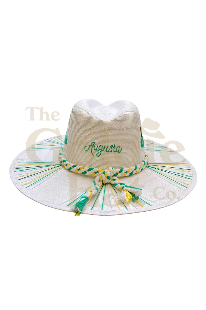 Hole in One Green Palm Hat