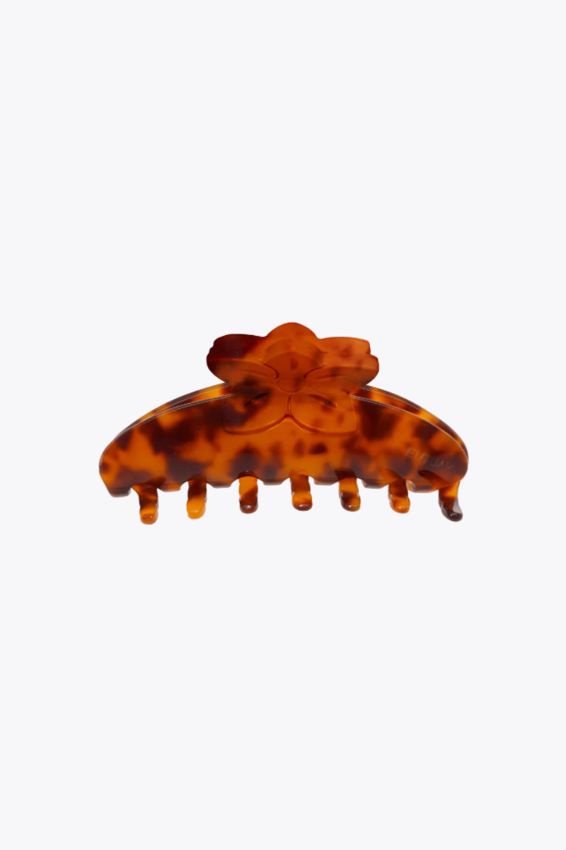 Big Effing Clip in Tortoise Hibiscus