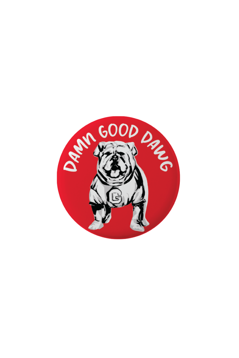 Damn Good Dawg Button
