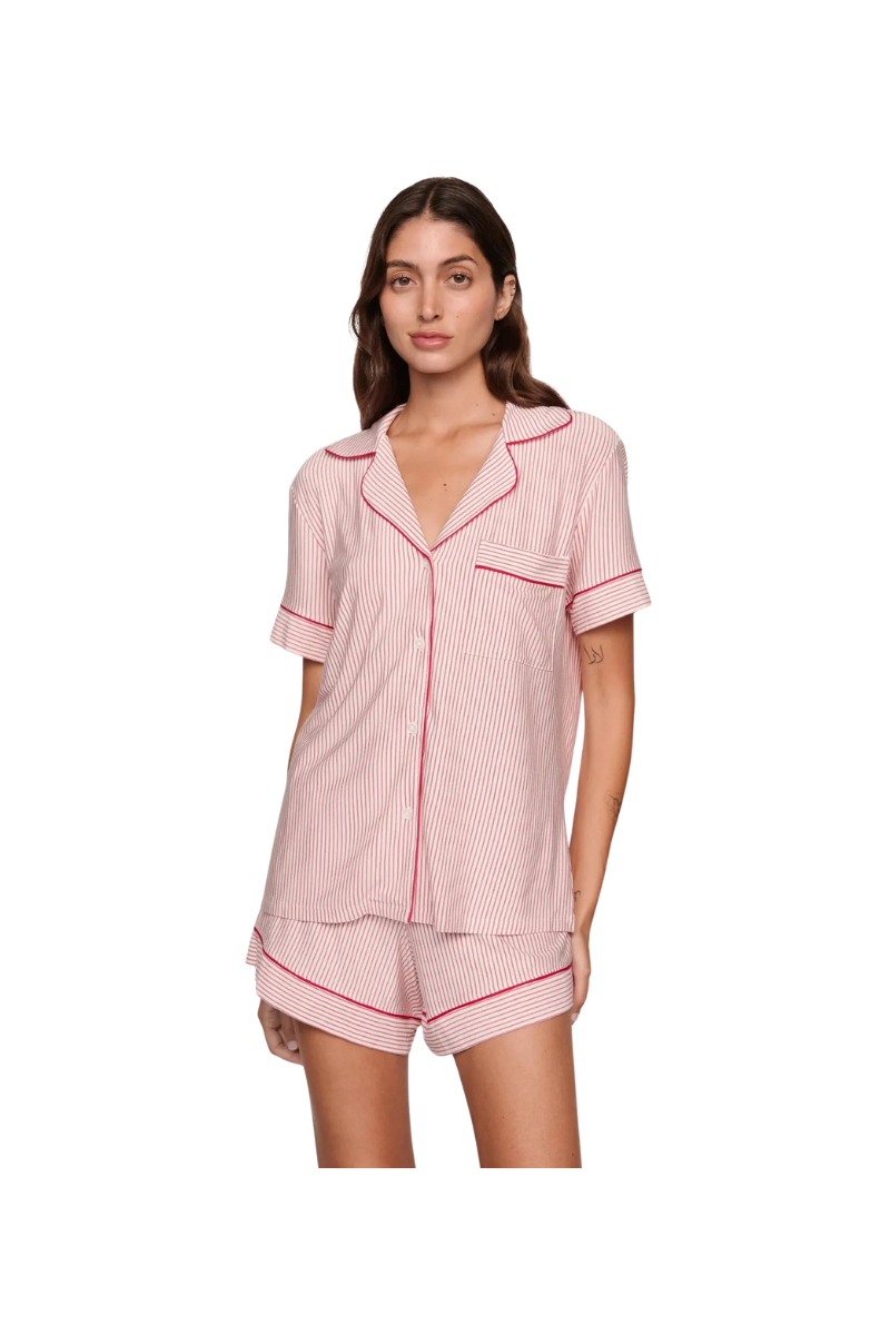 Gisele Printed Tencel Modal Relaxed Short PJ Set