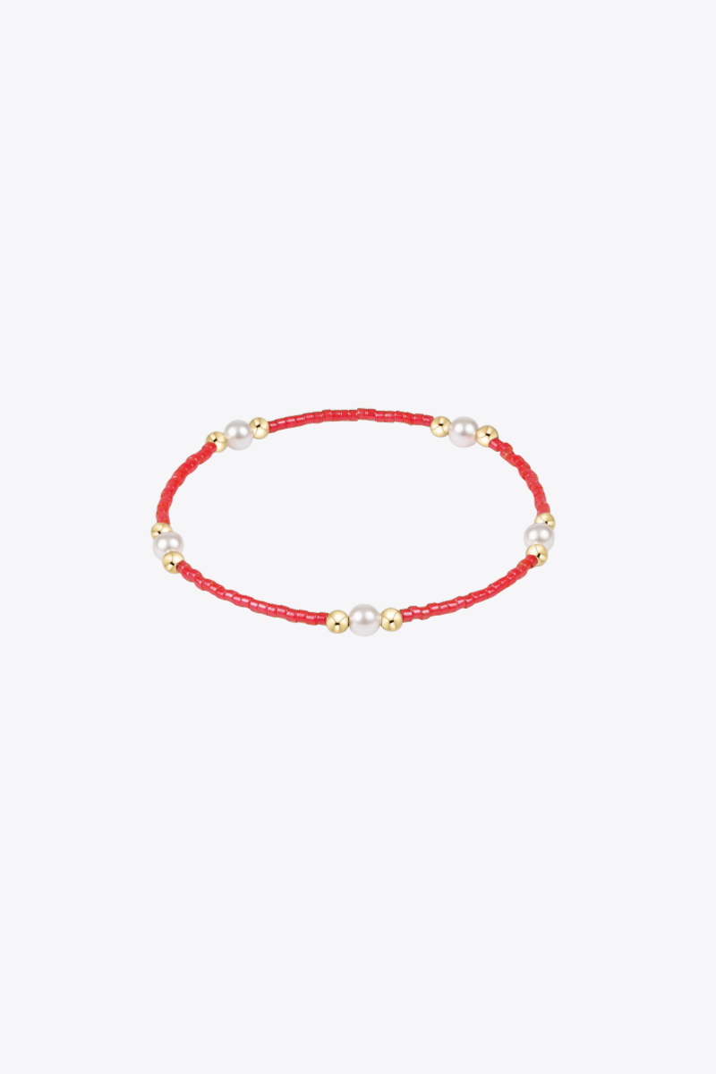 Hope Purpose Pearl Bracelet - Sherbert