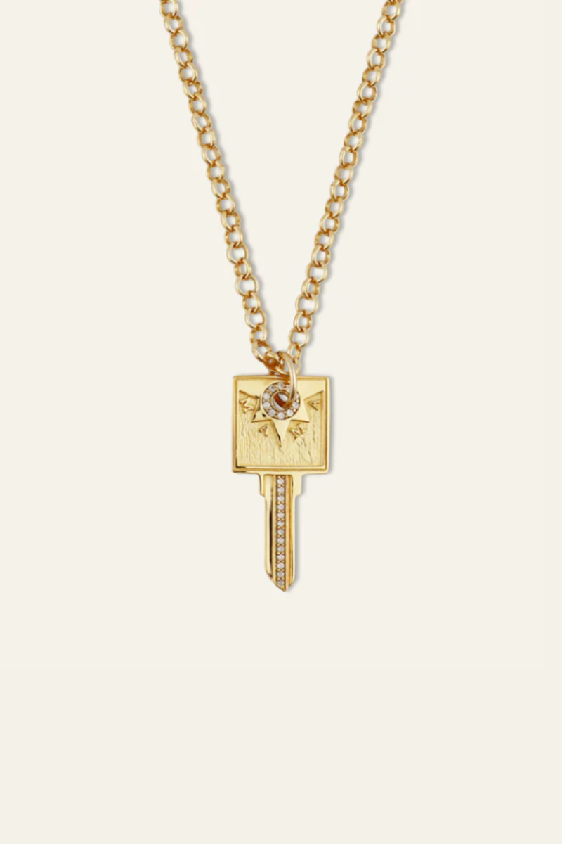 HART - MAMA Compass Key Necklace